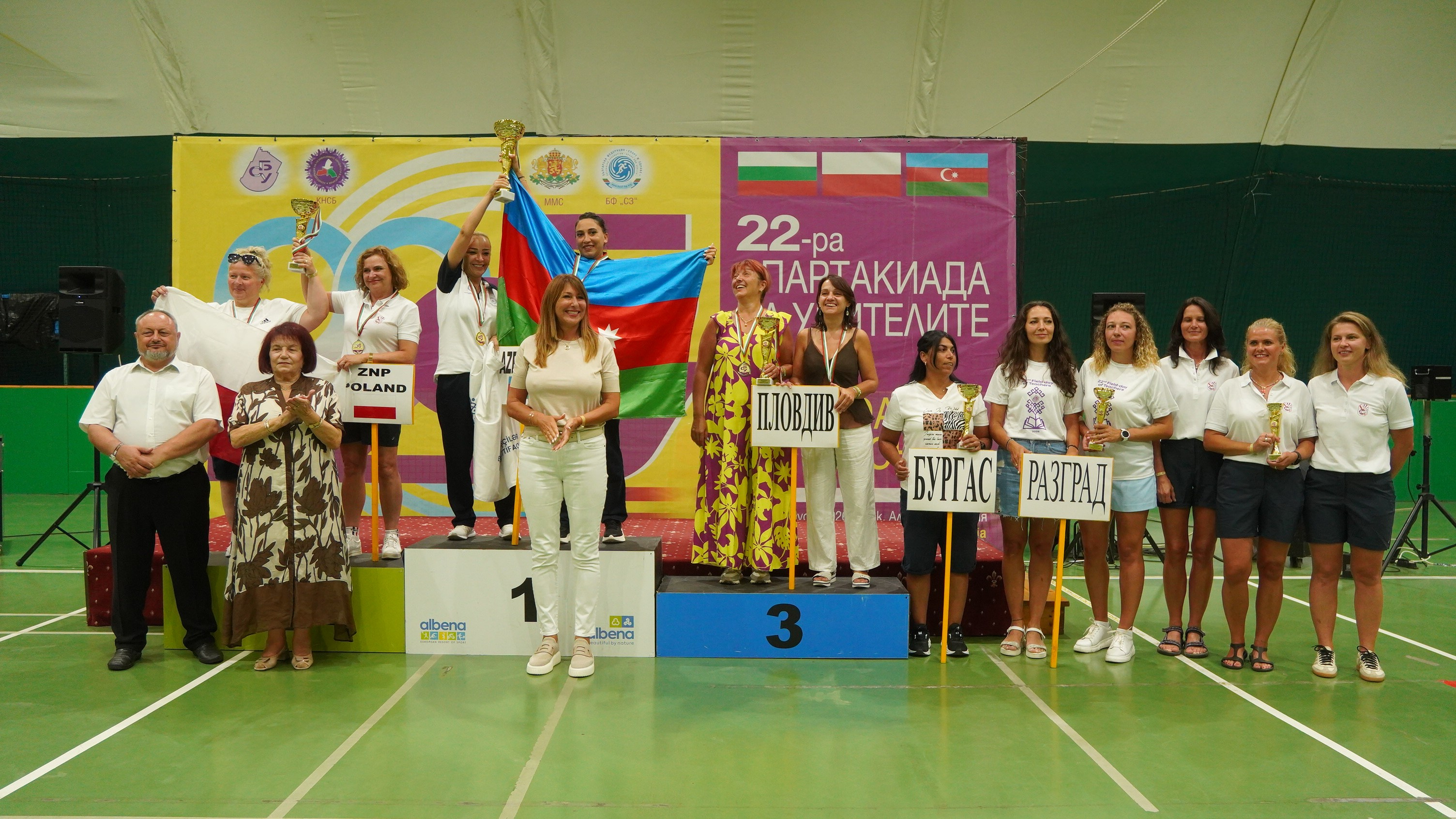 ETİHİ üzvləri Müəllimlərin XXII Yay İdman Oyunlarını 6 medalla başa vurublar