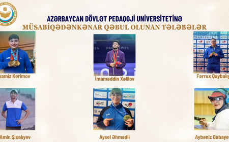6 idmançı ADPU-ya müsabiqədənkənar qəbul olunub