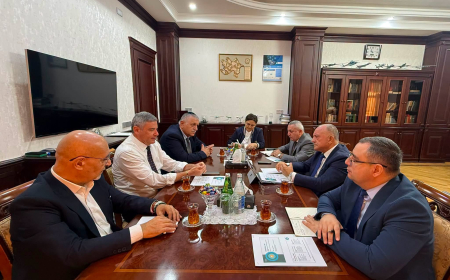 İsrail universitetinin vitse-prezidenti AzTU-da olub