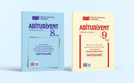 “Abituriyent” jurnalının 8-ci və 9-cu nömrələrini təqdim edilib 