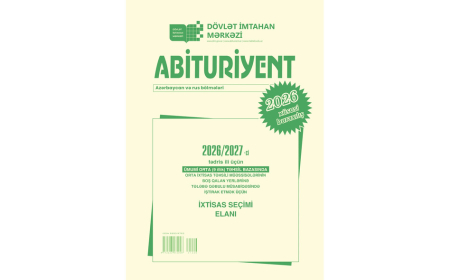 Kolleclərin boş qalan yerlərinə qəbula aid “Abituriyent” jurnalı nəşr edilib 