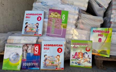 Azərbaycandan Gürcüstana 22 mindən çox dərslik göndərilib 