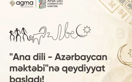 “Ana dili – Azərbaycan məktəbi”nə qeydiyyat