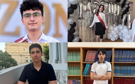 Eyni sinfin şagirdi olan yeniyetmələr bu dəfə də tələbə yoldaşı oldular
