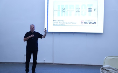 Dünyaşöhrətli alim LDU-da elmi seminar keçib 