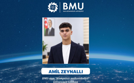 BMU tələbəsi “NASA Space Apps Challenge”in Azərbaycan üzrə rəhbəri seçilib