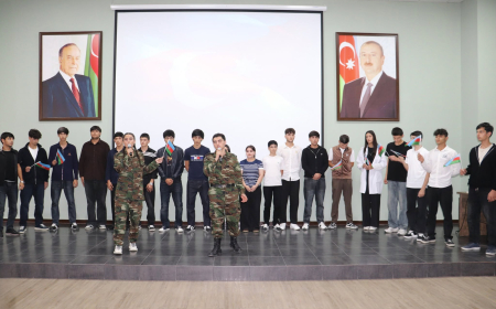 Qəbələ Dövlət Peşə Təhsil Mərkəzində 27 Sentyabr – Anım Günü ilə bağlı tədbir keçirilib