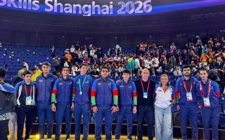 Azərbaycan “WorldSkills” tarixində ikinci “Medal of Excellence” qazanıb