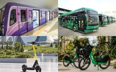 Metro, avtobus, skuter, yoxsa velosiped?