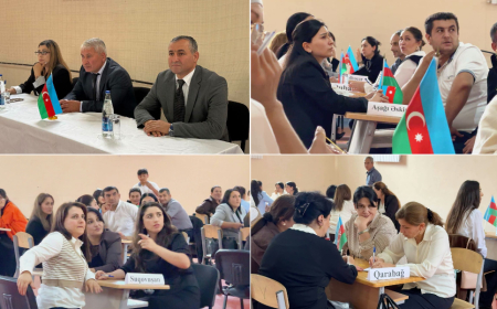 Ağstafada müəllimlər arasında “Zəka memarı” intellektual yarışı keçirilib