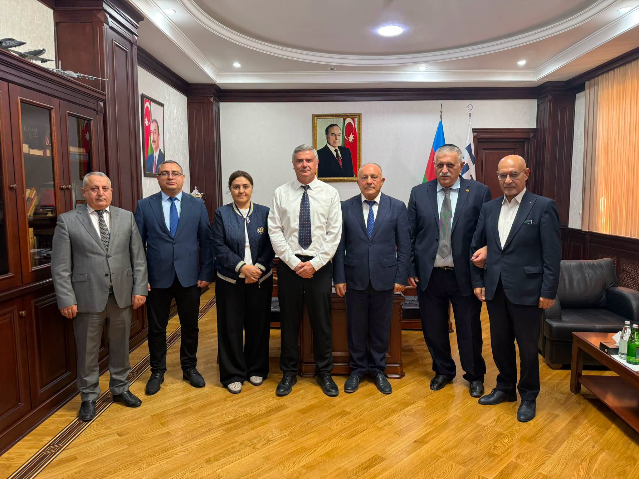 İsrail universitetinin vitse-prezidenti AzTU-da olub