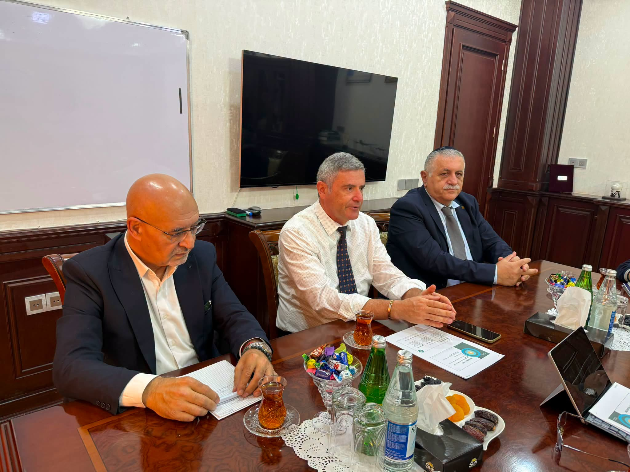 İsrail universitetinin vitse-prezidenti AzTU-da olub