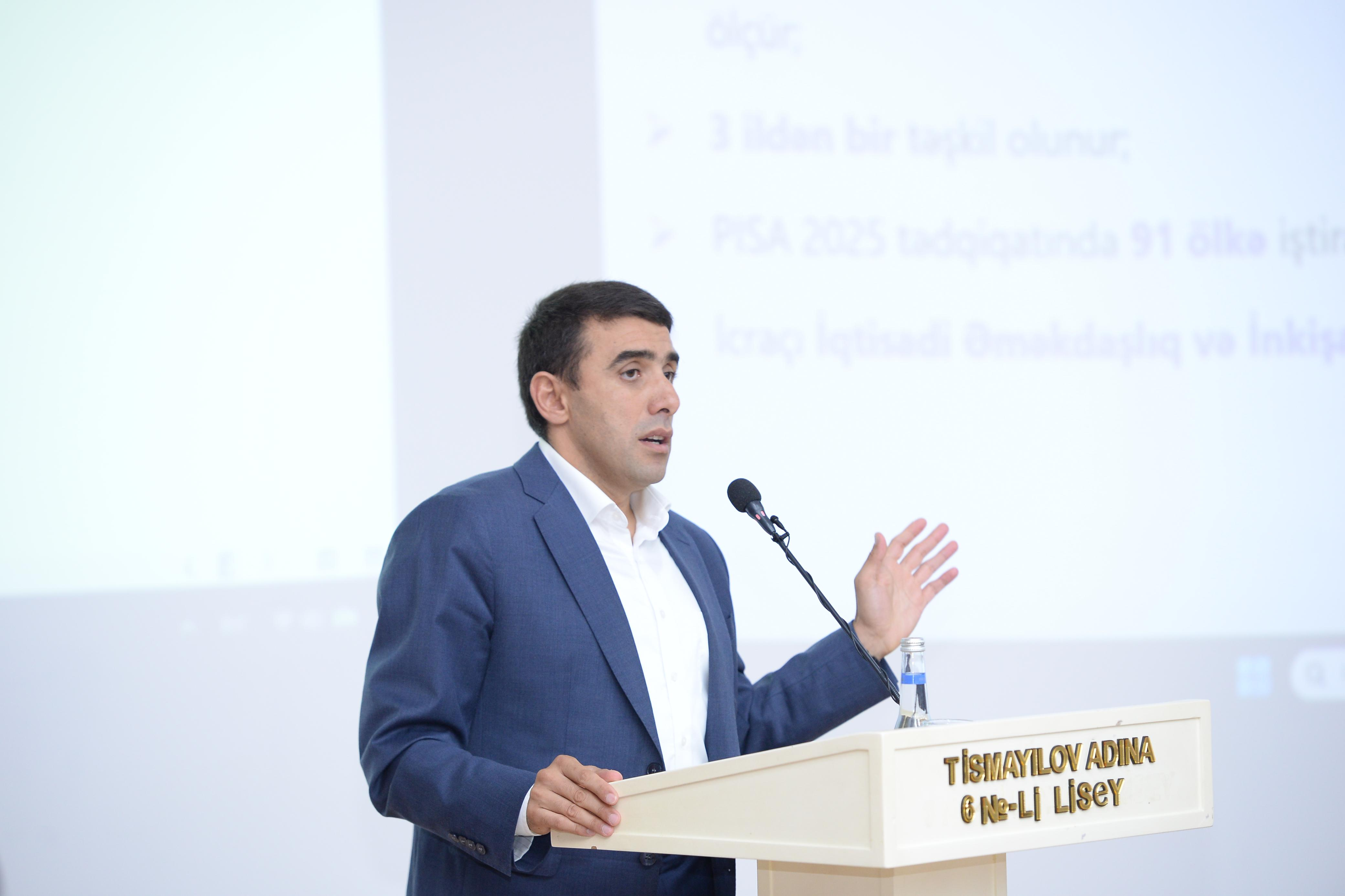 Nazir müşaviri: Əsas məqsəd reytinq müəyyənləşdirmək deyil  