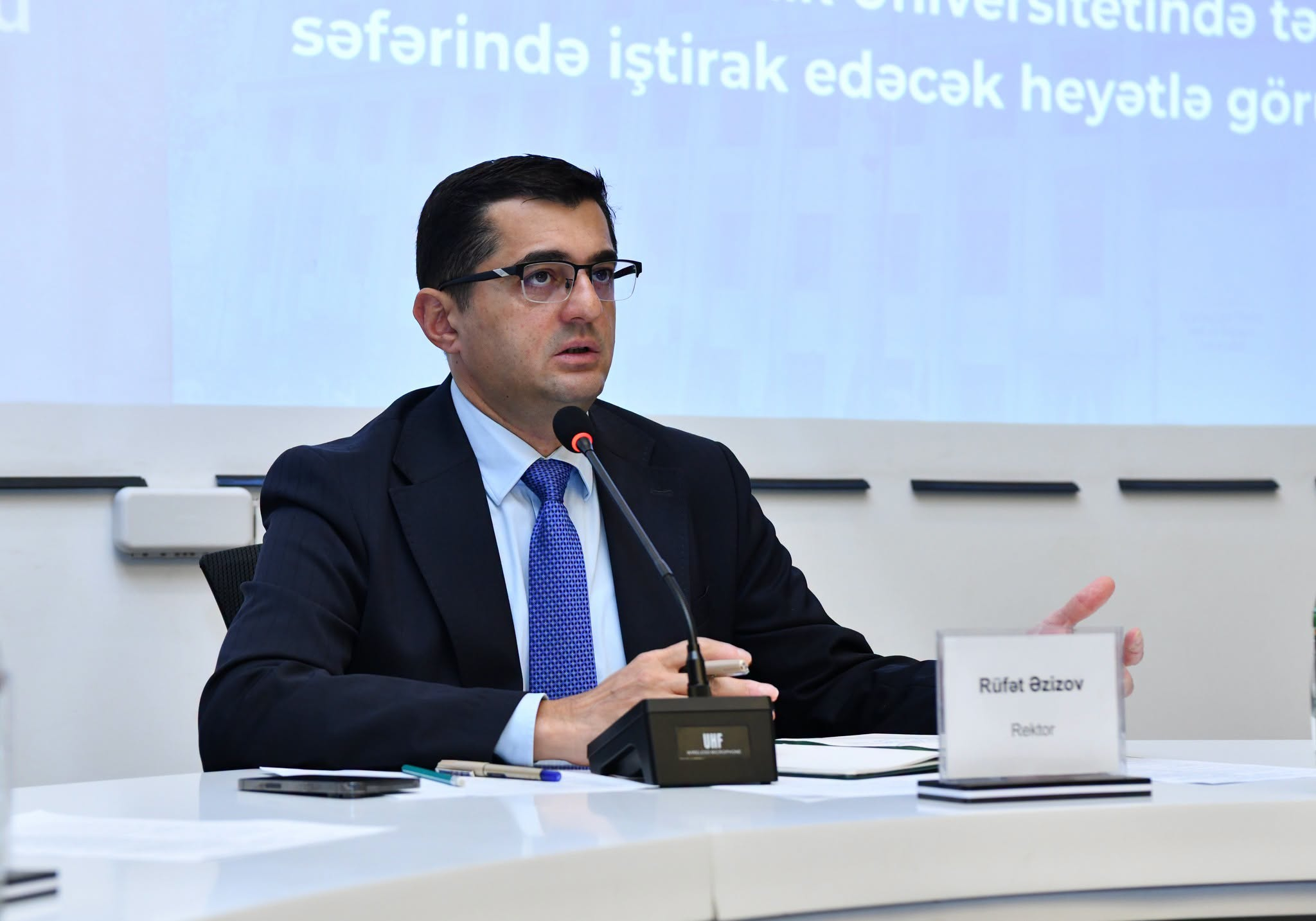 ADNSU rektoru ODTU-da təlim keçəcək professor-müəllim heyəti ilə görüşüb