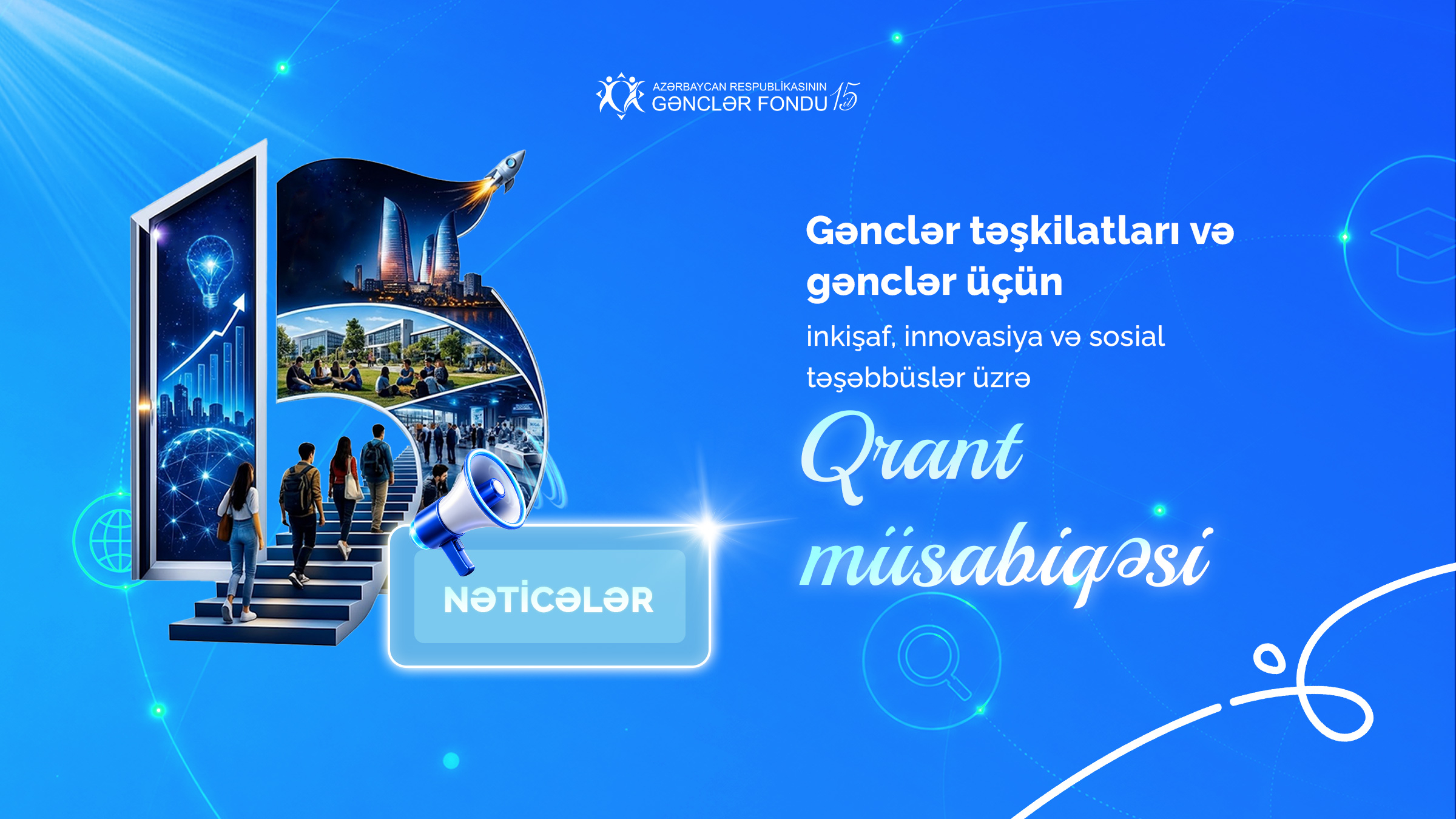 Gənclər Fondu qrant müsabiqəsinin nəticələrini elan edib