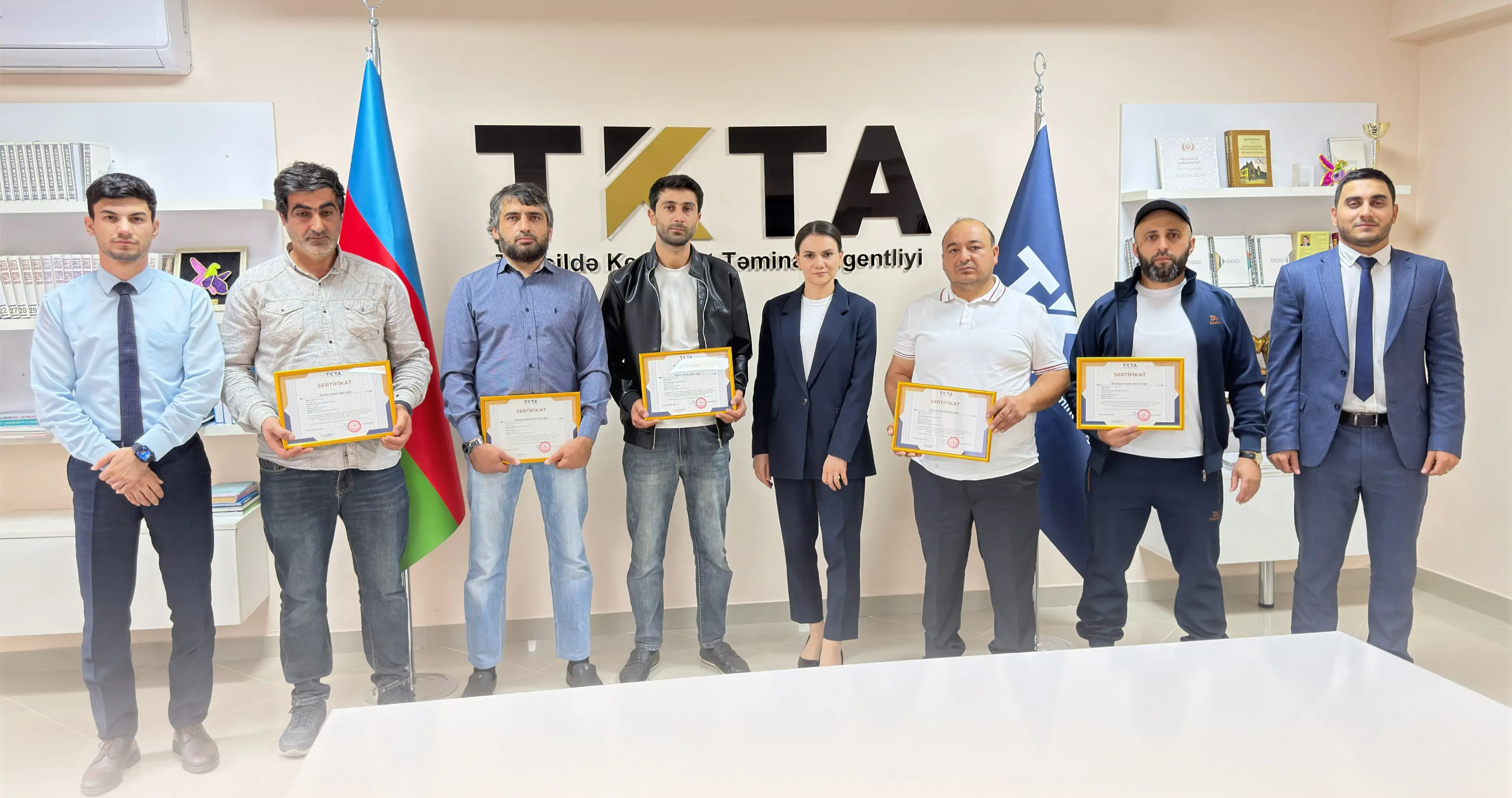 TKTA tərəfindən peşə sənədləri təqdim edilib