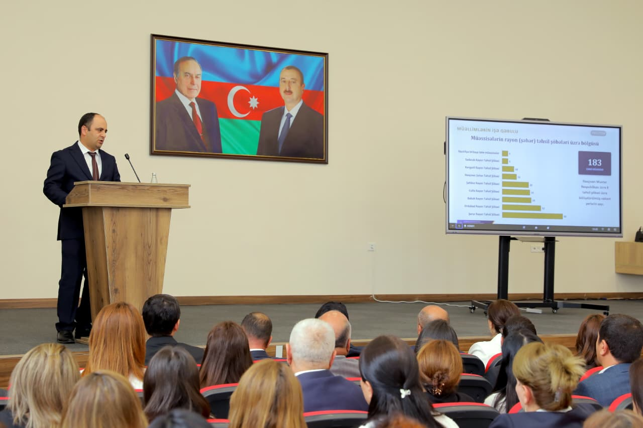 Naxçıvanda təhsil işçilərinin sentyabr konfransı keçirilib