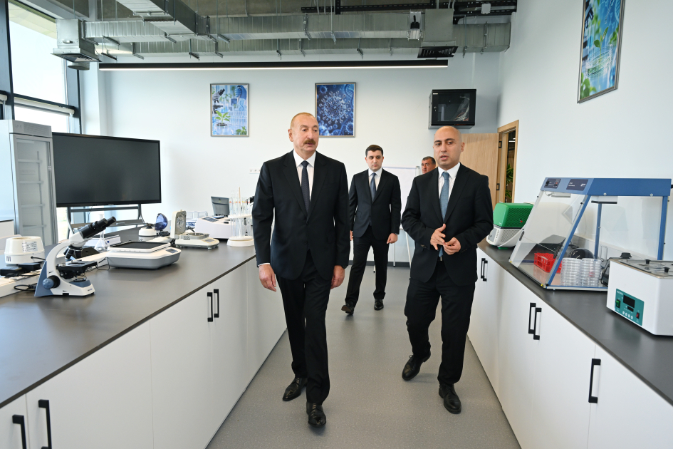 Prezident İlham Əliyev “SABAH.city” innovasiya şəhərciyinin birinci mərhələsinin açılışında iştirak edib