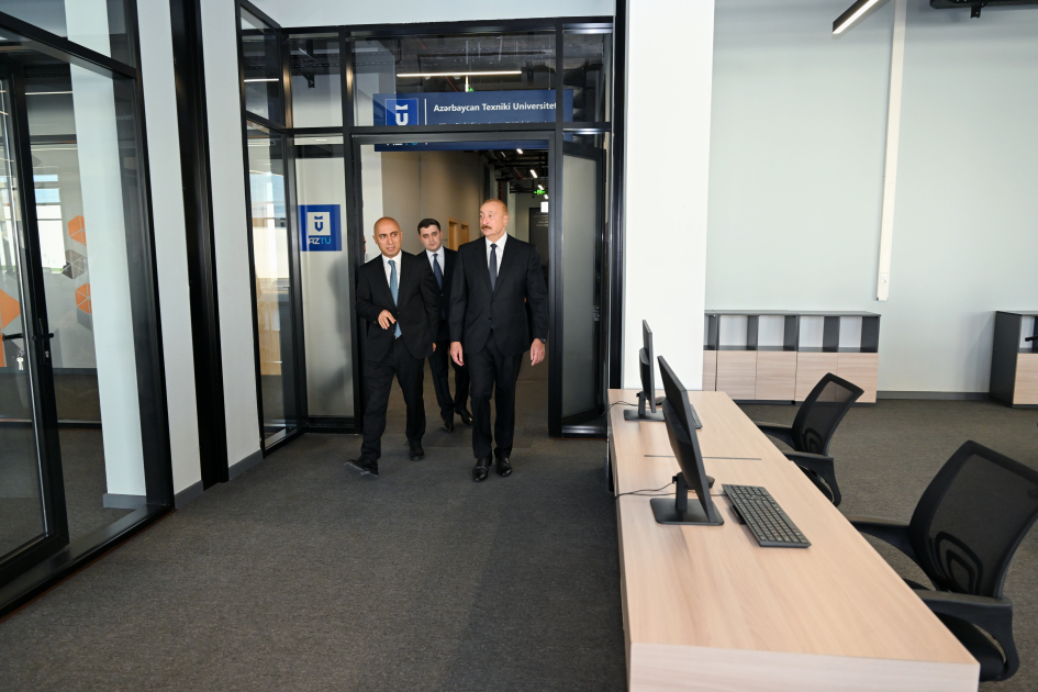Prezident İlham Əliyev “SABAH.city” innovasiya şəhərciyinin birinci mərhələsinin açılışında iştirak edib
