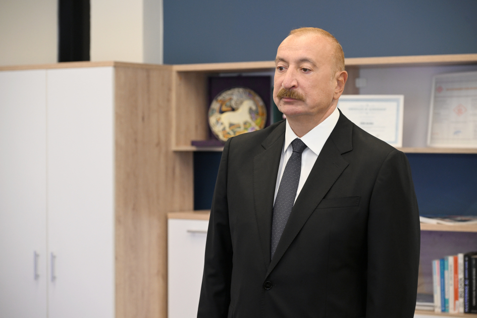 Prezident İlham Əliyev “SABAH.city” innovasiya şəhərciyinin birinci mərhələsinin açılışında iştirak edib