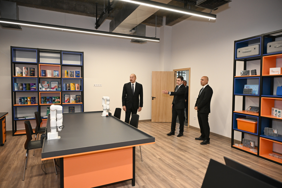 Prezident İlham Əliyev “SABAH.city” innovasiya şəhərciyinin birinci mərhələsinin açılışında iştirak edib