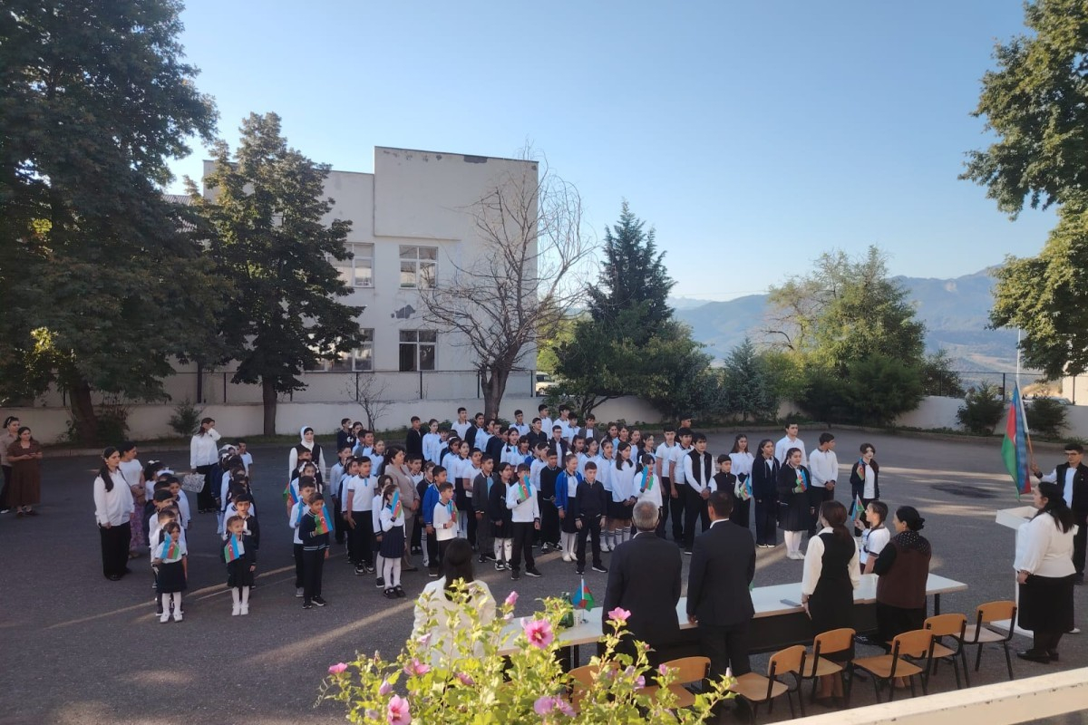 34 ildən sonra Xocalının Təzəbinə kəndində tədris başlayıb