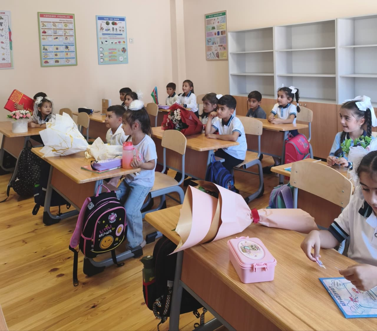 Şükürbəyli kənd məktəbində ilk dərs günü