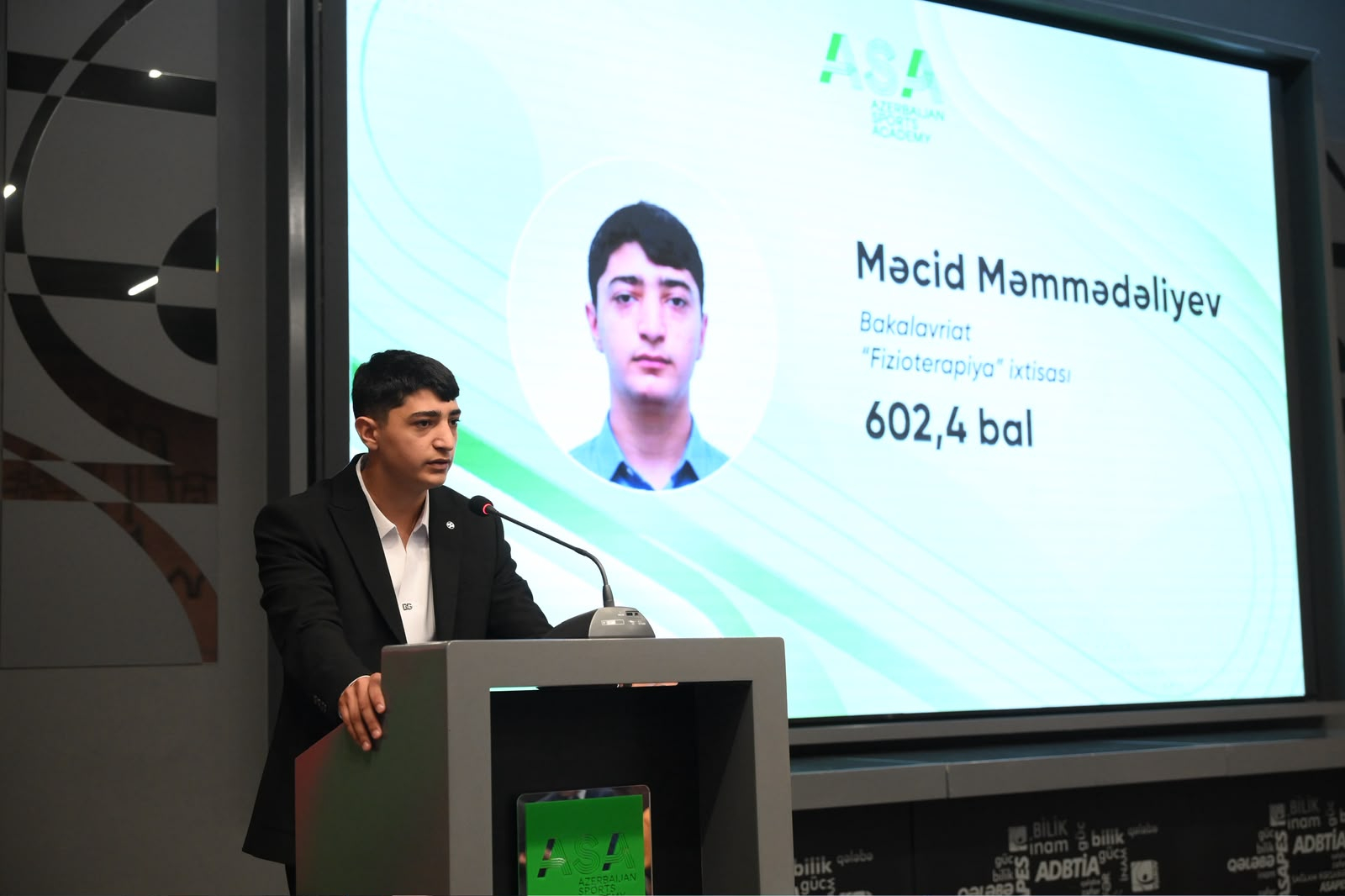 602 balla Azərbaycan İdman Akademiyasını seçdi