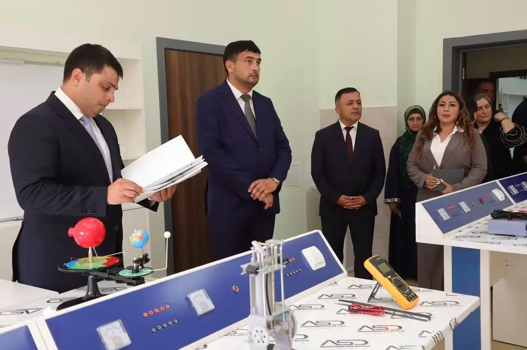 Neftçalada yeni məktəb binası istifadəyə verilib