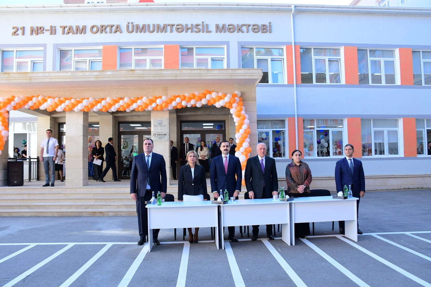 Sumqayıtda 21 nömrəli tam orta ümumtəhsil məktəb istifadəyə verilib 