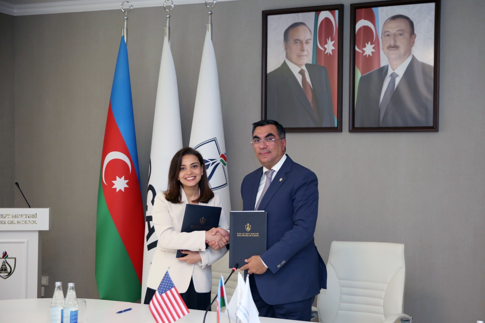Corc Vaşinqton Universitetinin nümayəndələri BANM-də olublar