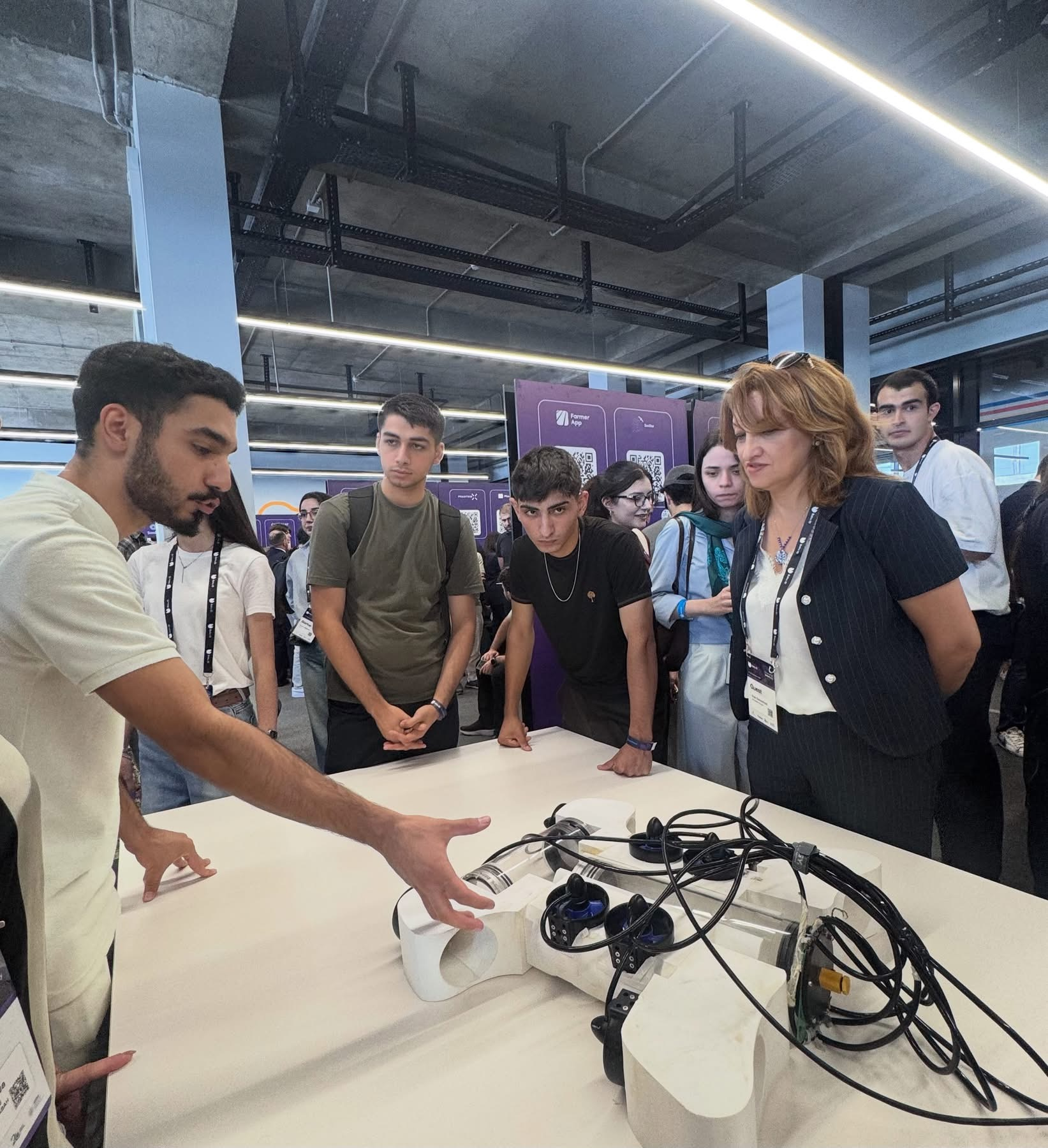 SABAH tələbələri “Baku ID 2026”da innovativ layihələrini təqdim ediblər