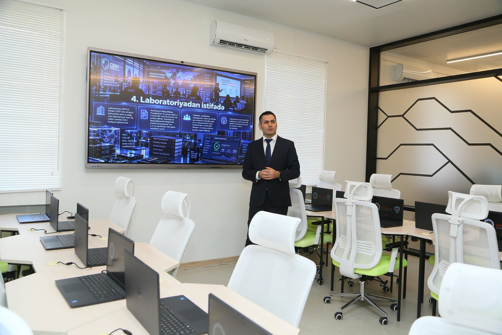 Ölkədə ilk rəqəmsal kriminalistika laboratoriyası istifadəyə verilib