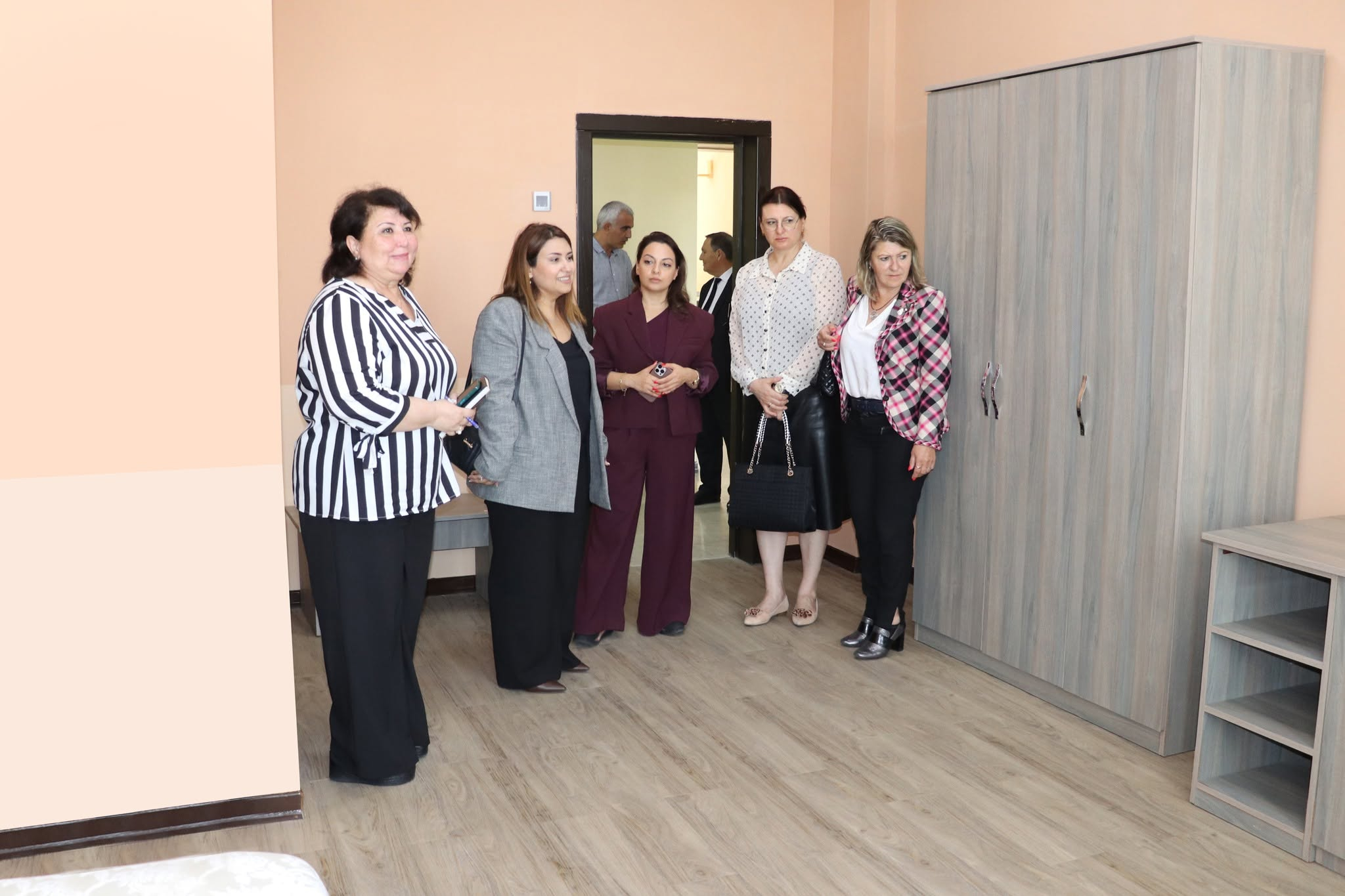 Almaniya nümayəndə heyəti Qəbələ Dövlət Peşə Təhsil Mərkəzində olub