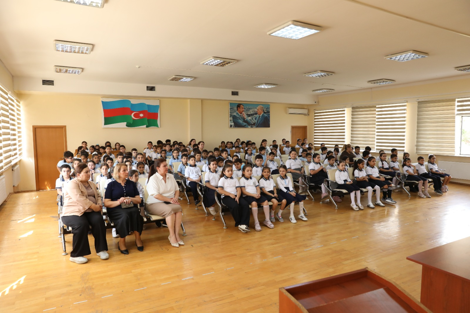 “Sağlam məktəbli” layihəsi yeni tədris ilində də davam edir