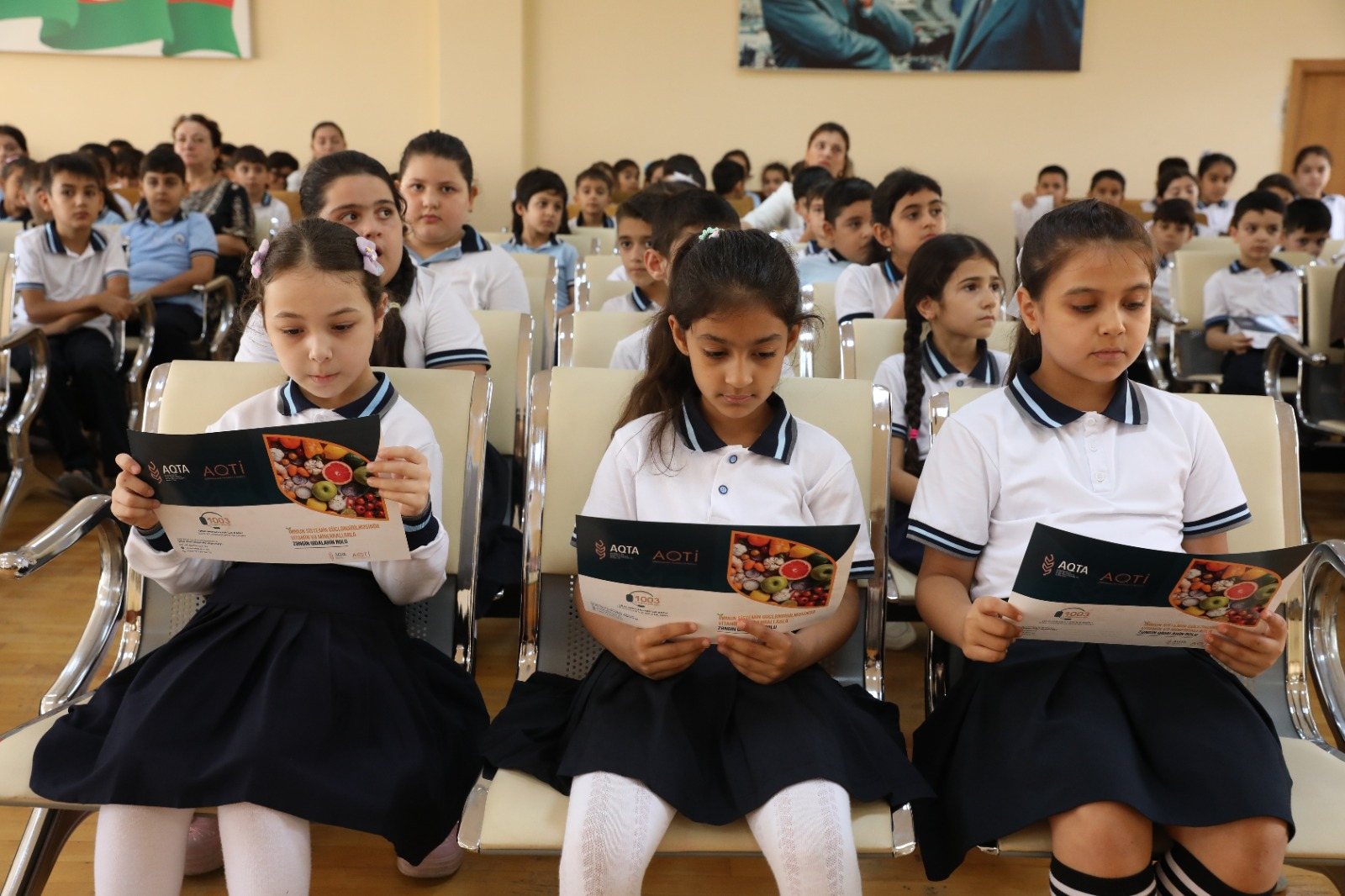 “Sağlam məktəbli” layihəsi yeni tədris ilində də davam edir