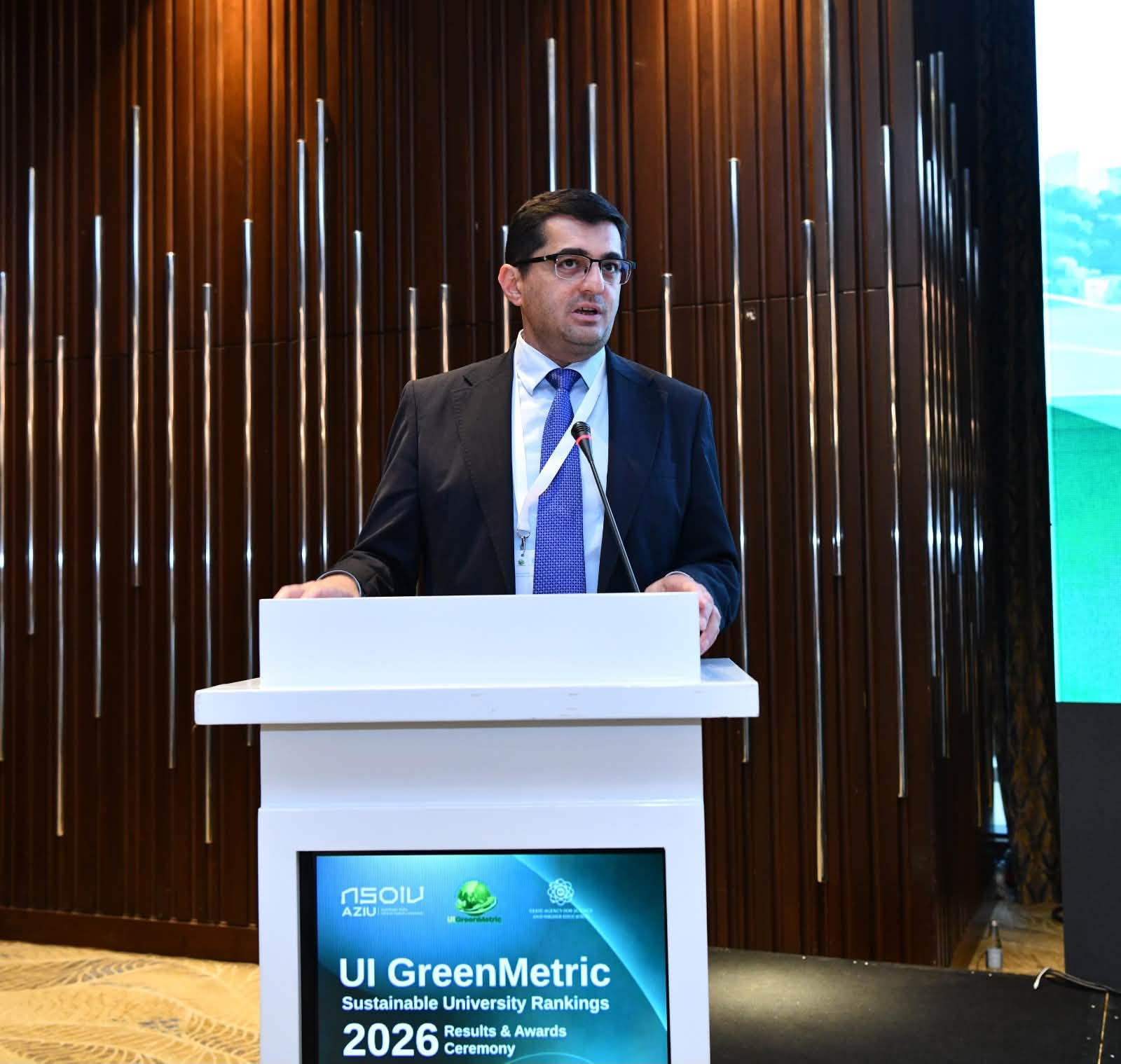 ADNSU dünya dayanıqlılıq reytinqində böyük uğura imza atıb