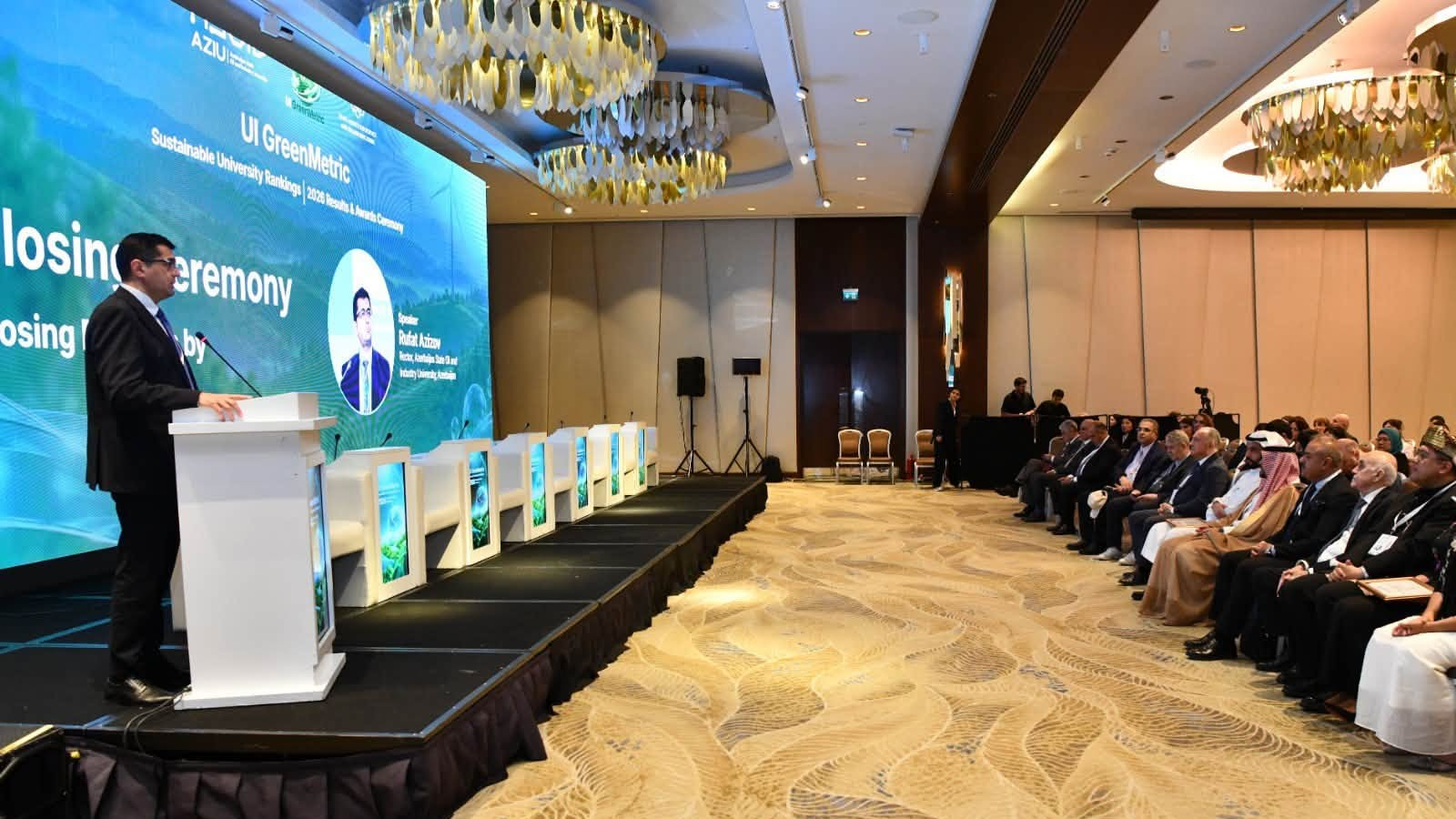 ADNSU dünya dayanıqlılıq reytinqində böyük uğura imza atıb