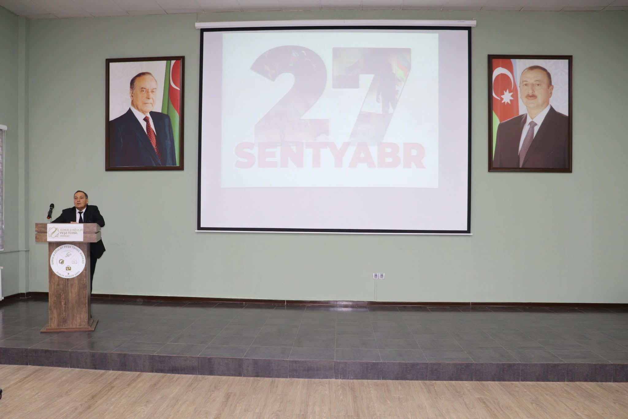 Qəbələ Dövlət Peşə Təhsil Mərkəzində 27 Sentyabr – Anım Günü ilə bağlı tədbir keçirilib