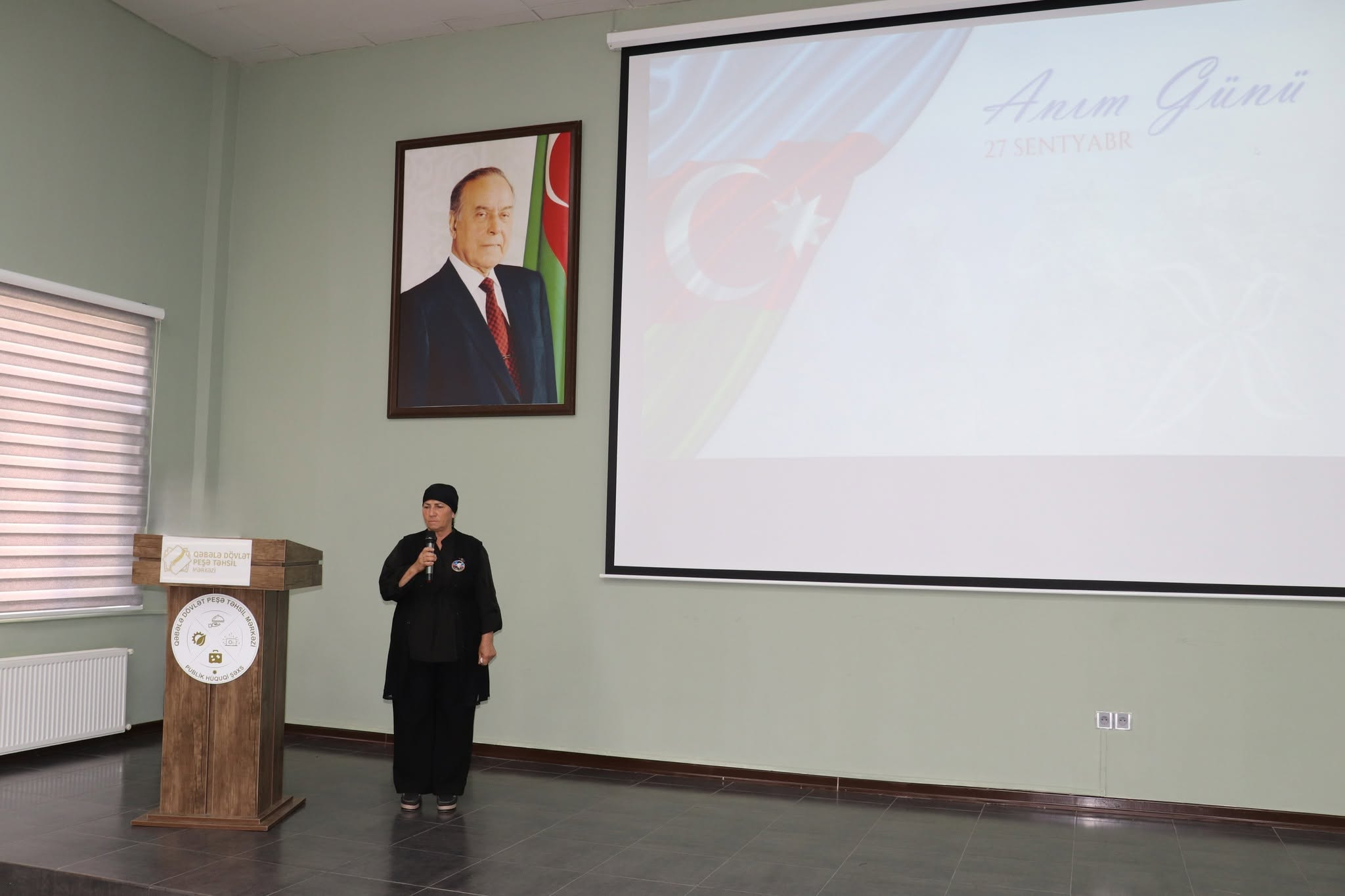 Qəbələ Dövlət Peşə Təhsil Mərkəzində 27 Sentyabr – Anım Günü ilə bağlı tədbir keçirilib