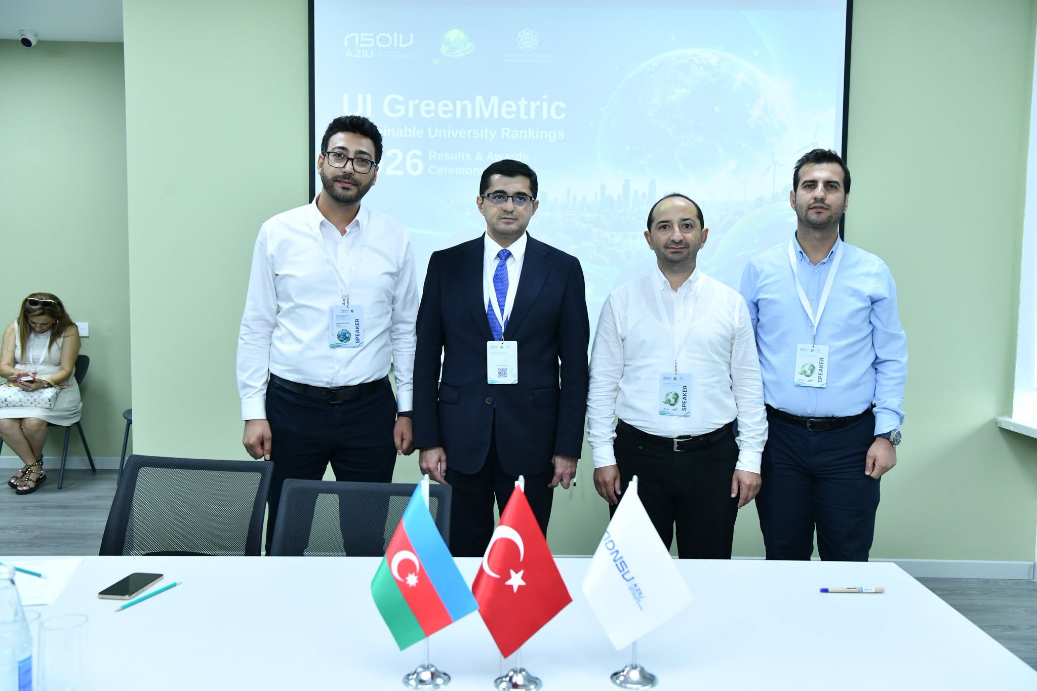 “UI GreenMetric” çərçivəsində ADNSU-da yeni beynəlxalq əməkdaşlıqların əsası qoyulub