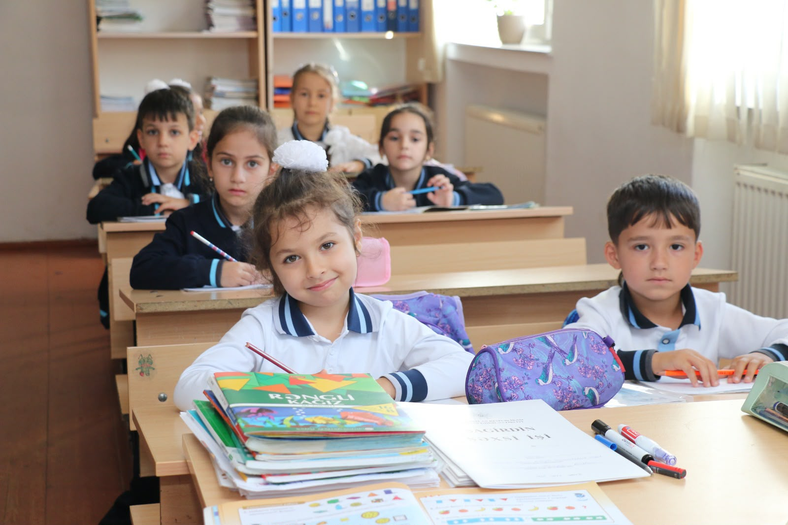 Qusarda “Diqqət, uşaqlar!” aylığı çərçivəsində maarifləndirici görüş keçirilib