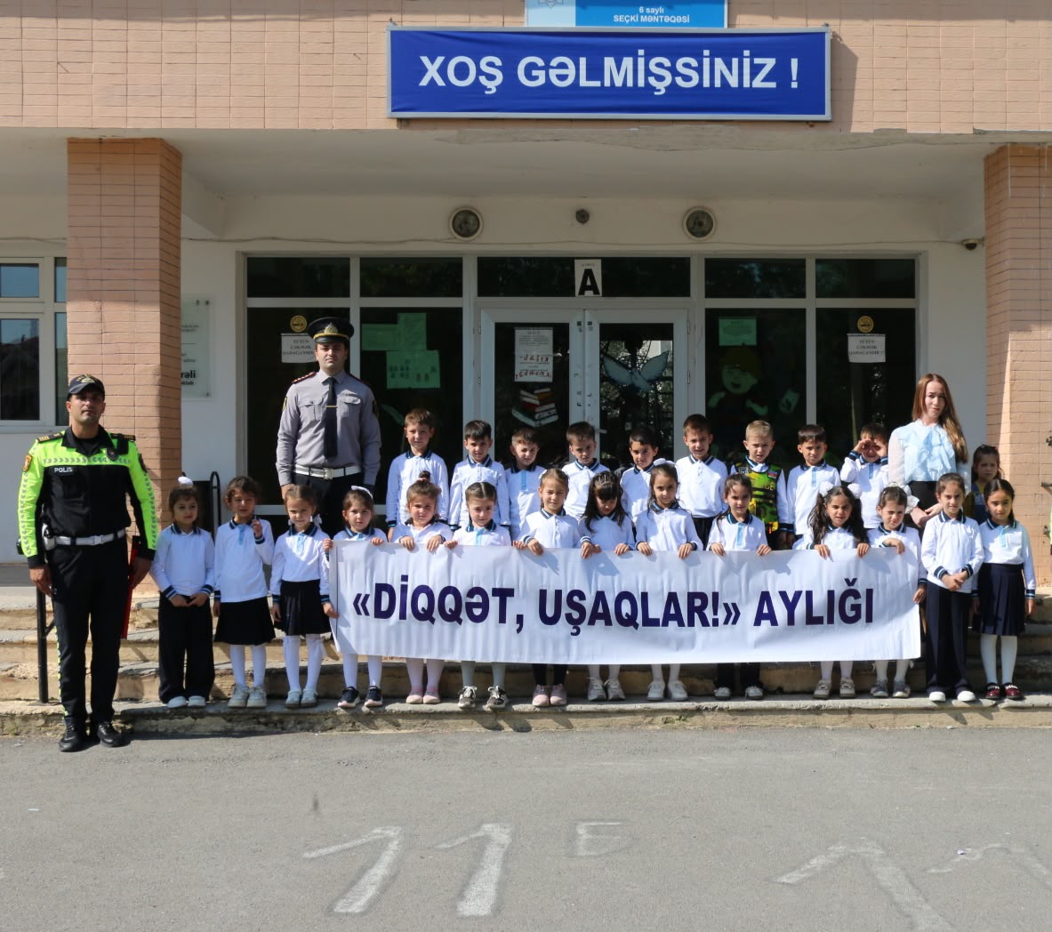 Qusarda “Diqqət, uşaqlar!” aylığı çərçivəsində maarifləndirici görüş keçirilib
