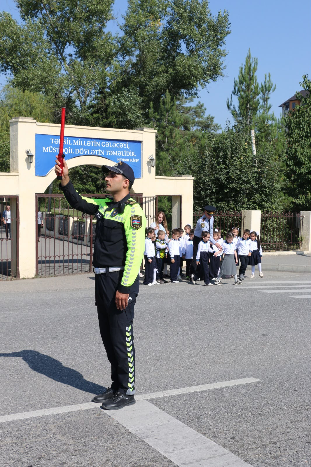 Qusarda “Diqqət, uşaqlar!” aylığı çərçivəsində maarifləndirici görüş keçirilib