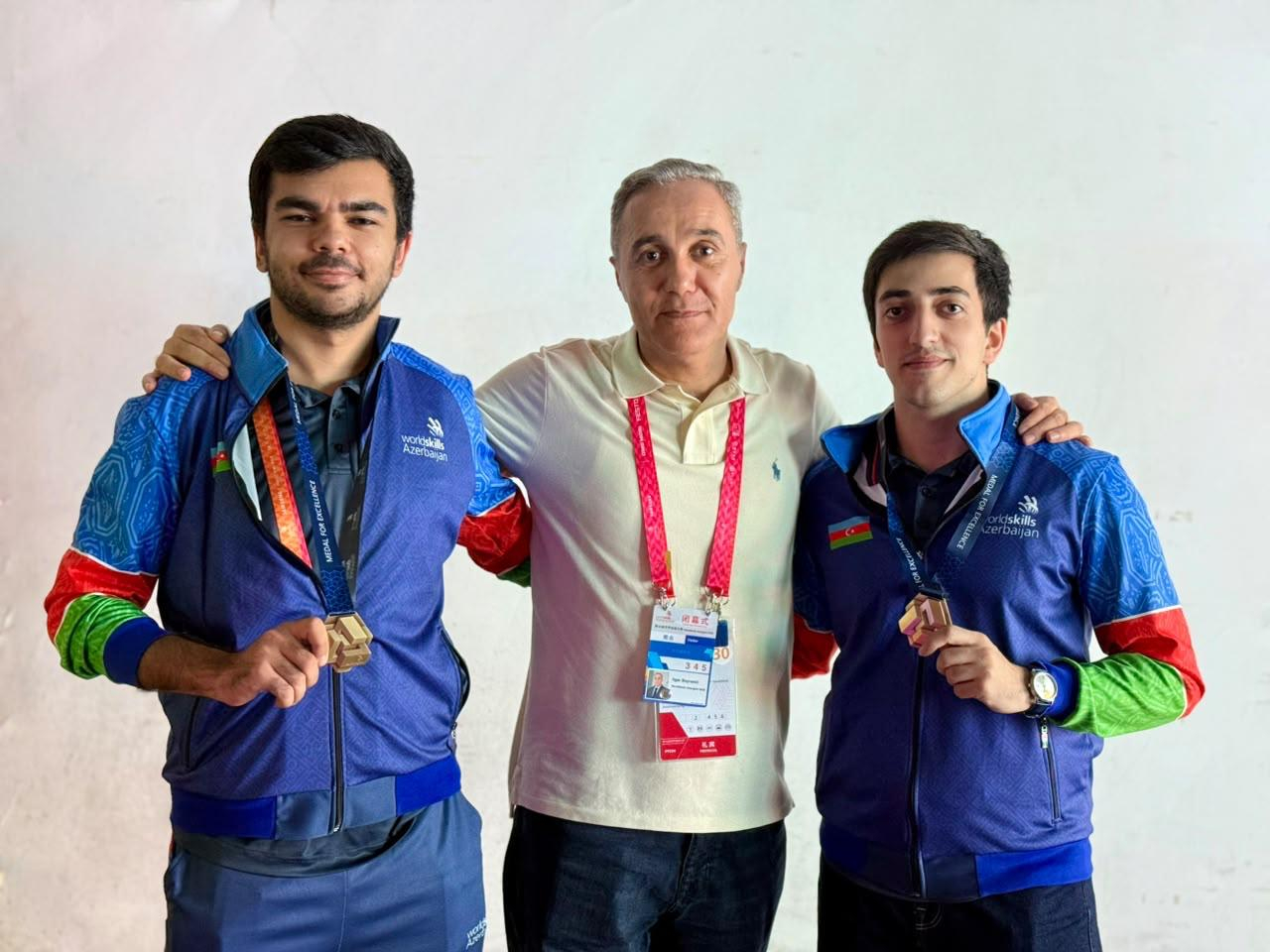 Azərbaycan “WorldSkills” tarixində ikinci “Medal of Excellence” qazanıb