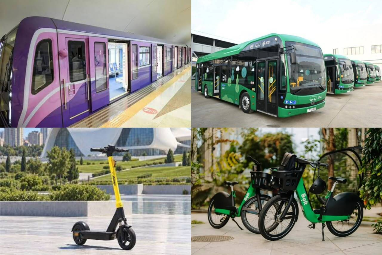 Metro, avtobus, skuter, yoxsa velosiped?