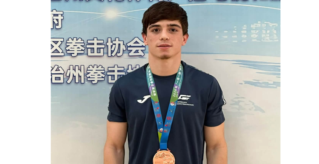 Cəlilabadlı boksçu Beynəlxalq turnirdə bürünc medal qazanıb