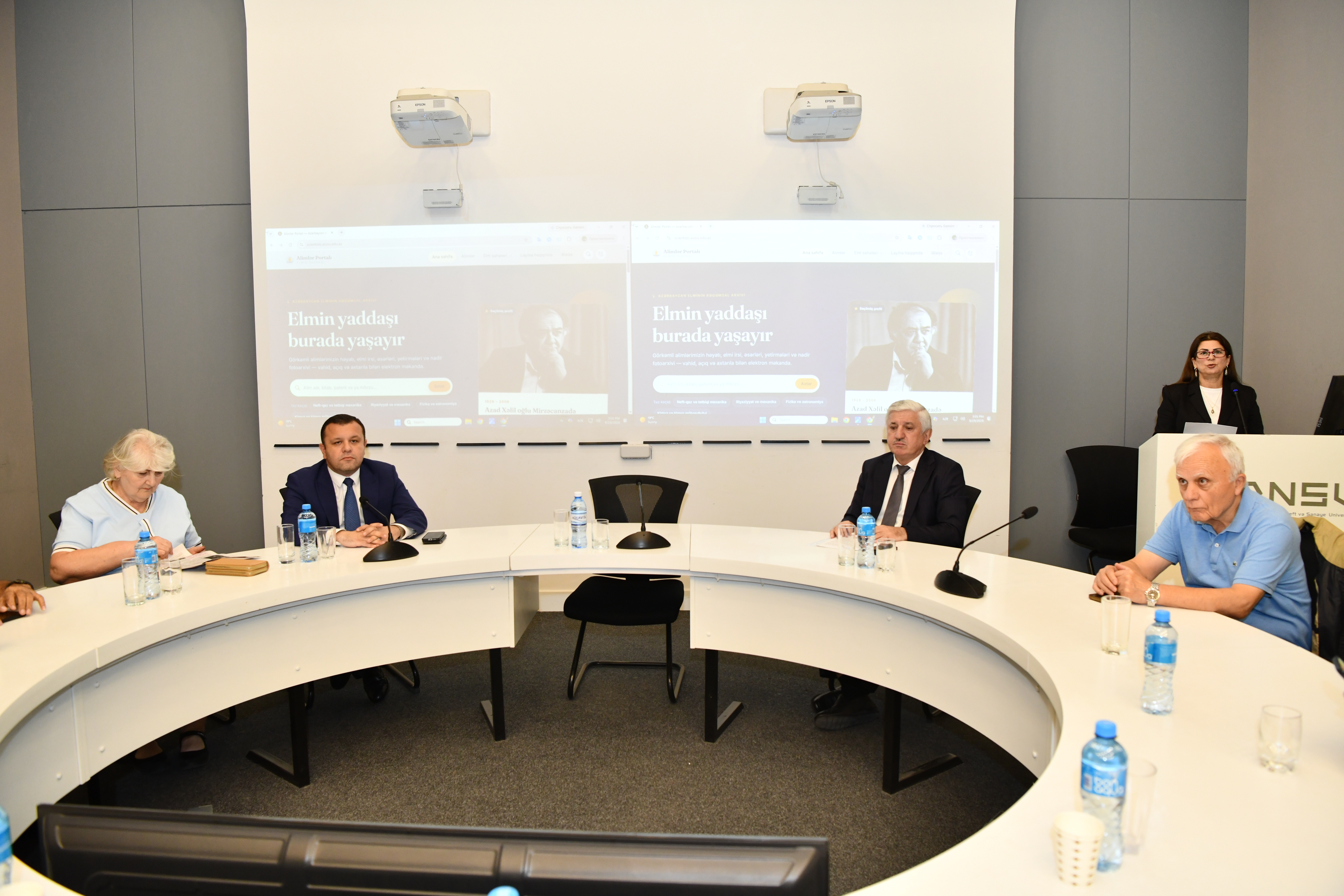 ADNSU "Alimlər portalı"nı ictimaiyyətə təqdim edib