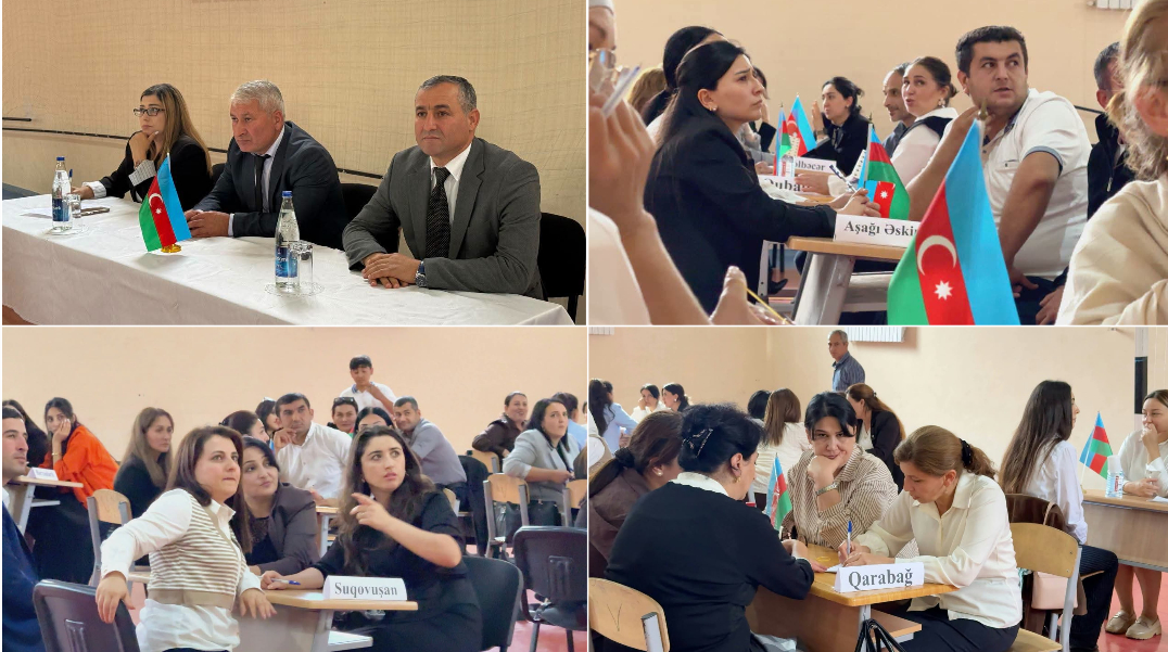 Müəllimlər arasında “Zəka memarı” intellektual yarışı keçirilib