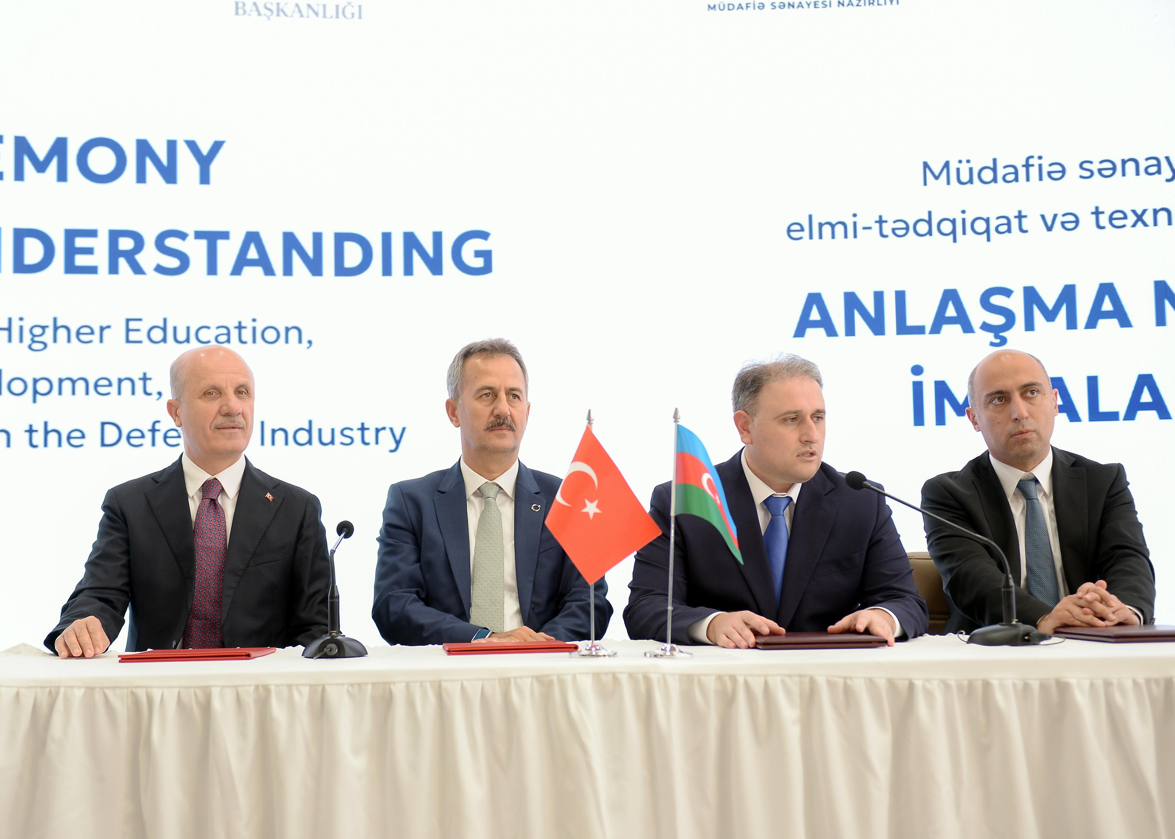 Azərbaycan və Türkiyə müdafiə sənayesi üzrə təhsil əməkdaşlığını genişləndirir